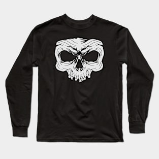 skull face Long Sleeve T-Shirt